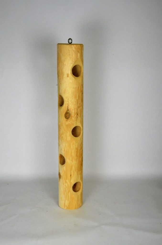 22-inch Cedar Suet Post feeder