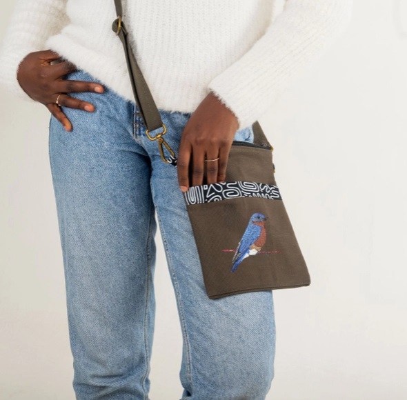 Bluebird Crossbody Bag, available at the Chirp store.