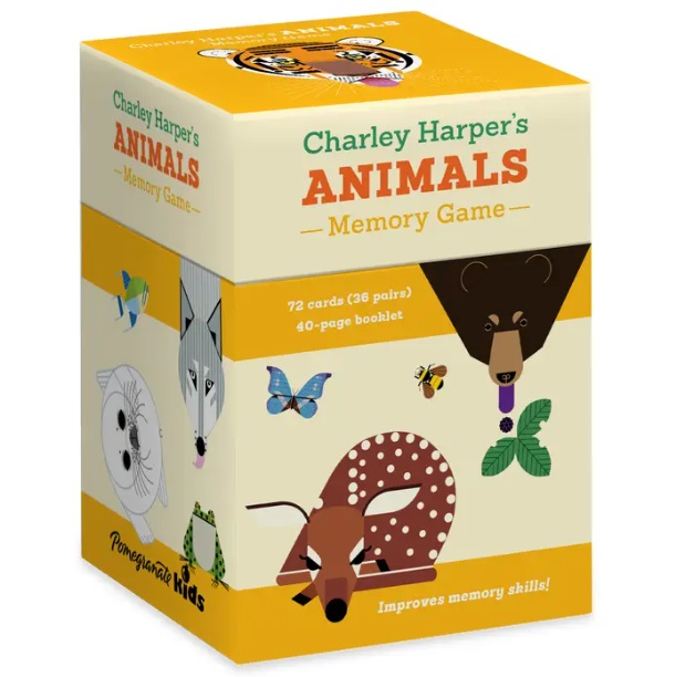 Charley Harper's Animals Memory Game, available in the Chirp store.