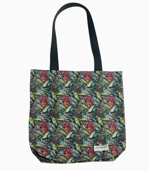 Hummingbird Shopping Tote, available at the Chirp store.