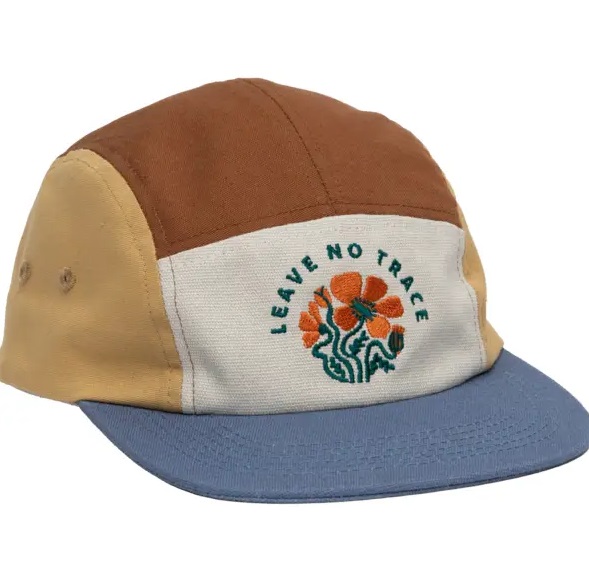 Leave No Trace Camp Hat, available in the Chirp store.